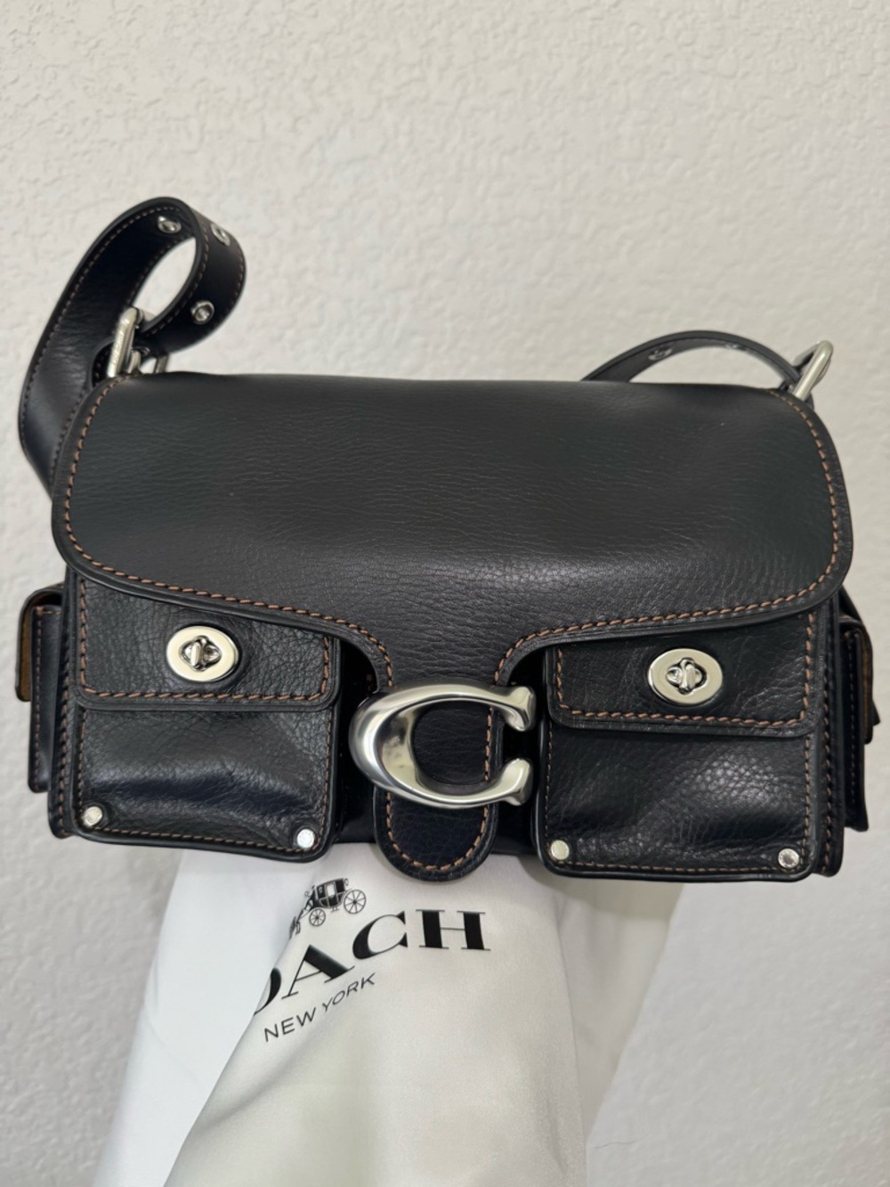 Coach Cargo Turnlock Soft Tabby Bag